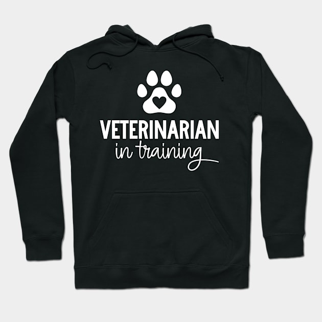 Veterinarian in Training Hoodie by cecatto1994